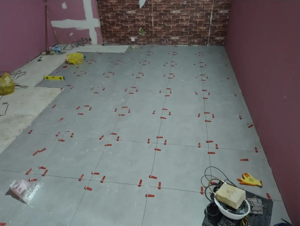 Backstore Floor Tiling