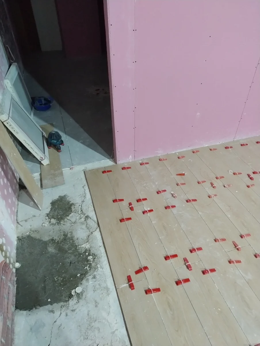 Flooring in Progress